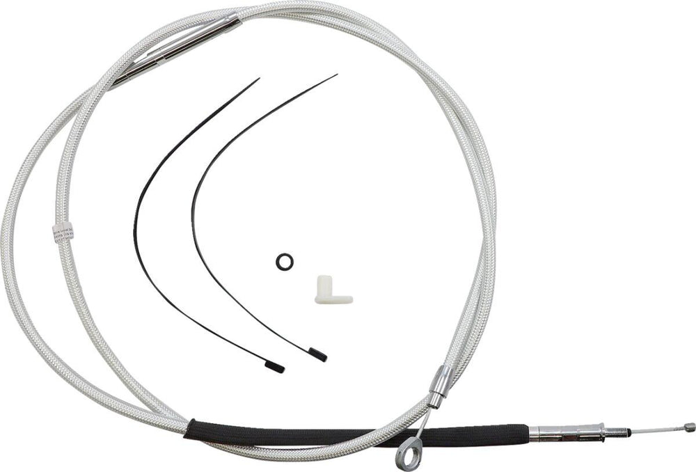 Magnum Shielding Sterling Chromite II Designer Handlebar Cable Install Kit For Harley Davidson FLHR 1750 2021-2022 45.5 - 51cm (18" - 20") - Chrome Clear-Coated