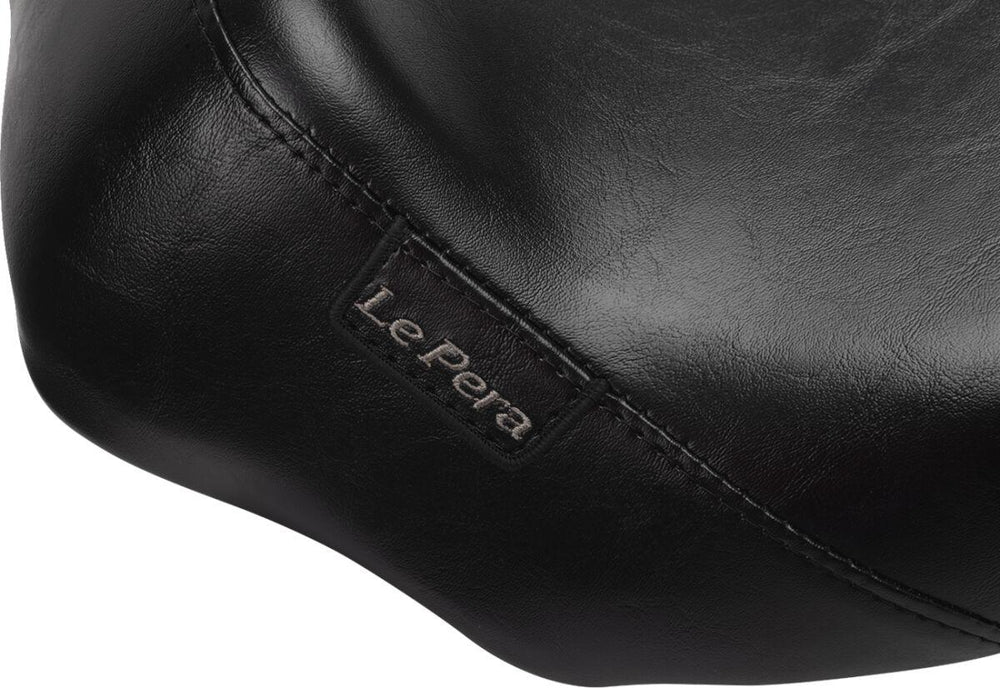 LE Pera Bare Bones Solo Seat For Harley Davidson FLHX 1750 ABS 2023 Smooth - Black