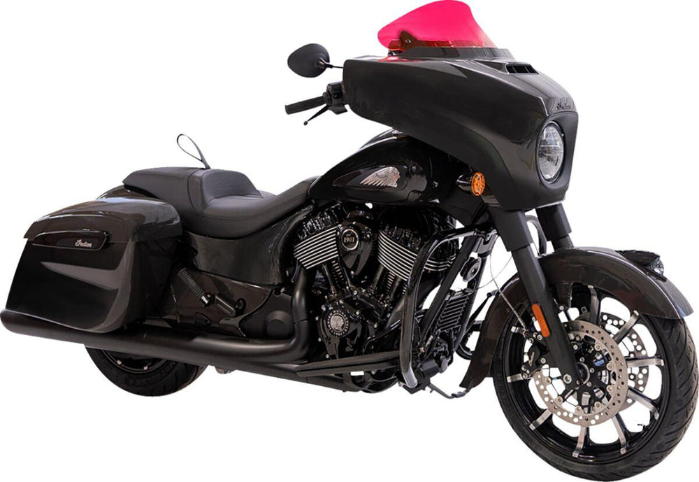 Klock Werks Kolor Flare Ice Windshield For Indian Chieftan 111 2014-2020 25.5 cm (10") - Pink