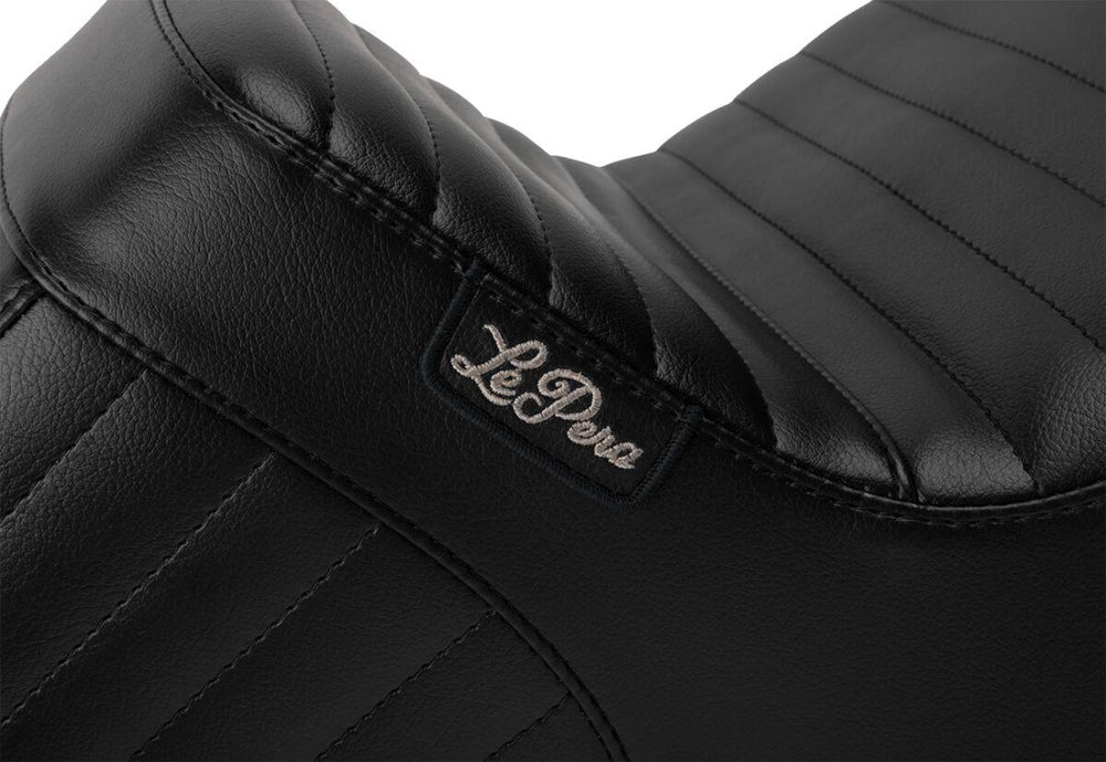 LE Pera Kickflip Daddy Long Legs Seat For Harley Davidson FLHX 1750 ABS 2023 Pleated - Black