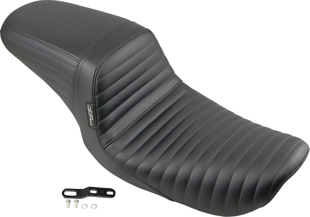 LE Pera Kickflip Seat For Harley Davidson FXD 1340 1996-1998 Pleated - Black