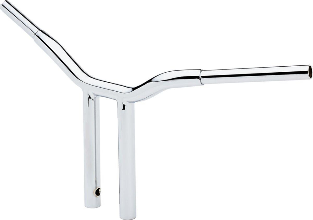 LA Choppers Kage Fighter Welded Straight-Riser Handlebar 30.5 cm (12") - Chrome