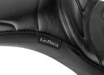 LE Pera Maverick Daddy Long Legs Seat With Backrest For Harley Davidson FLHX 1750 ABS 2023 Plain - Black