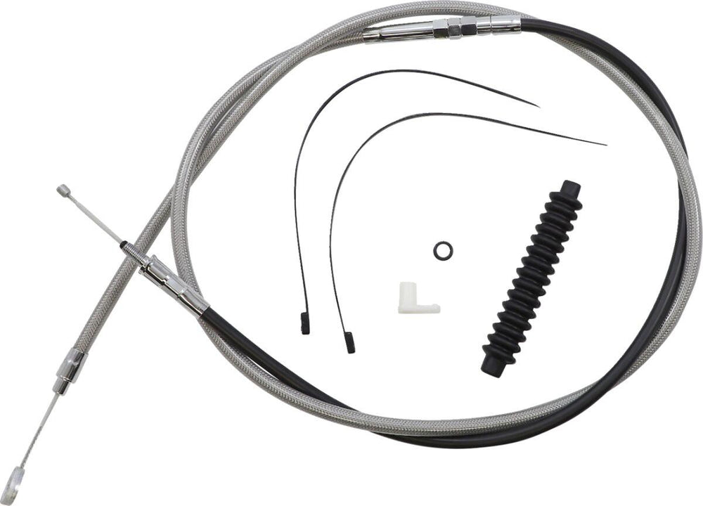 Magnum Shielding XR Handlebar Cable Install Kit For Harley Davidson FLTRK 1868 2021-2024 38 - 43cm (15" - 17") - Chrome Clear-Coated