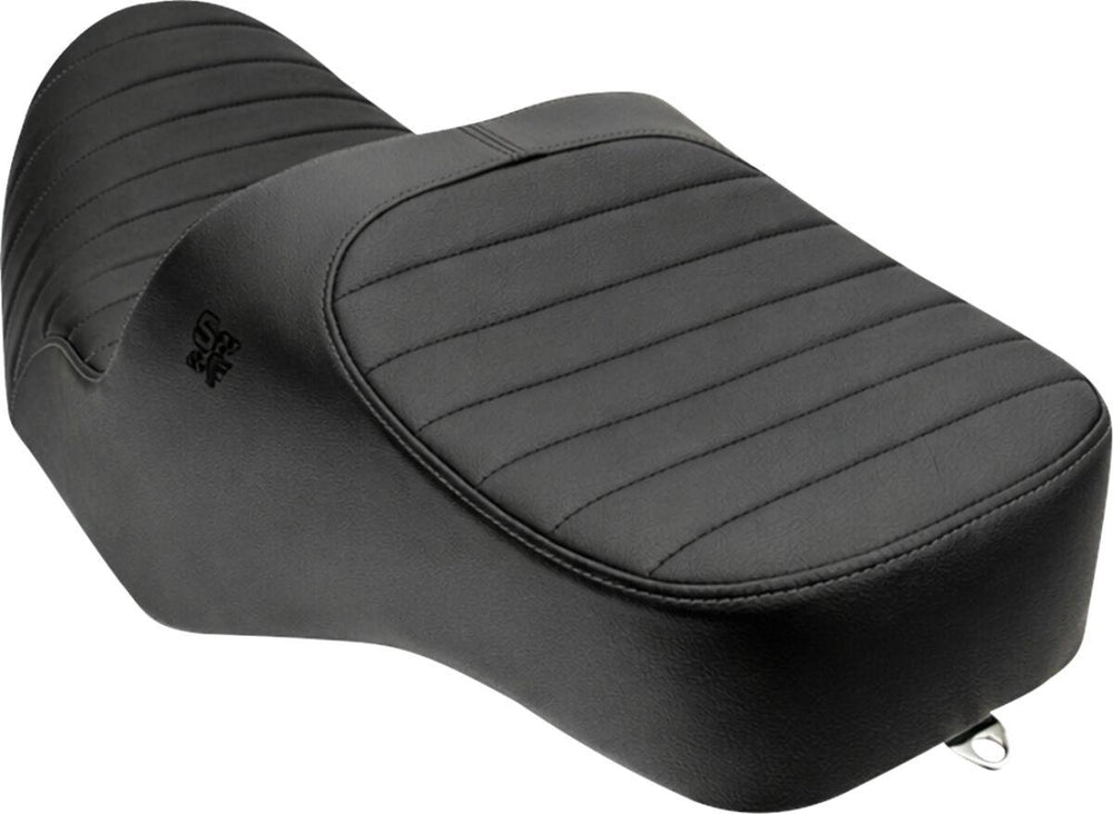 Slyfox Chariot Seat For Harley Davidson FLHX 1923 ABS 2024-2026 Black Logo/Classic Stitch - Black