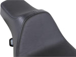 Drag Specialties Extended Reach Predator III Smooth Seat For Harley Davidson FLHR 1340 1997-1998 - Black