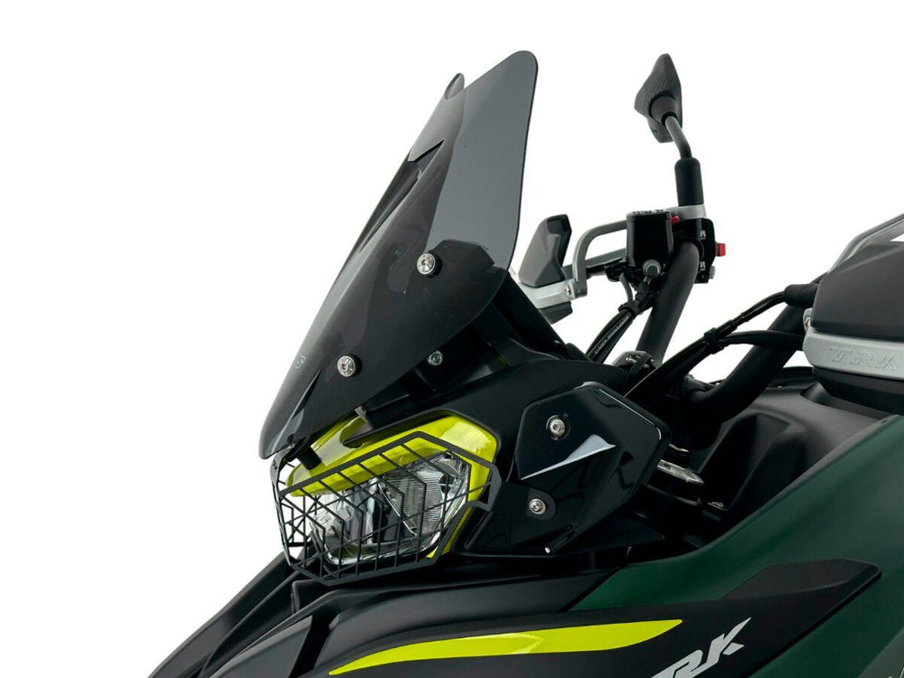 WRS Windscreen For Benelli TRK 702 ABS 2022-2024 - Dark Smoke