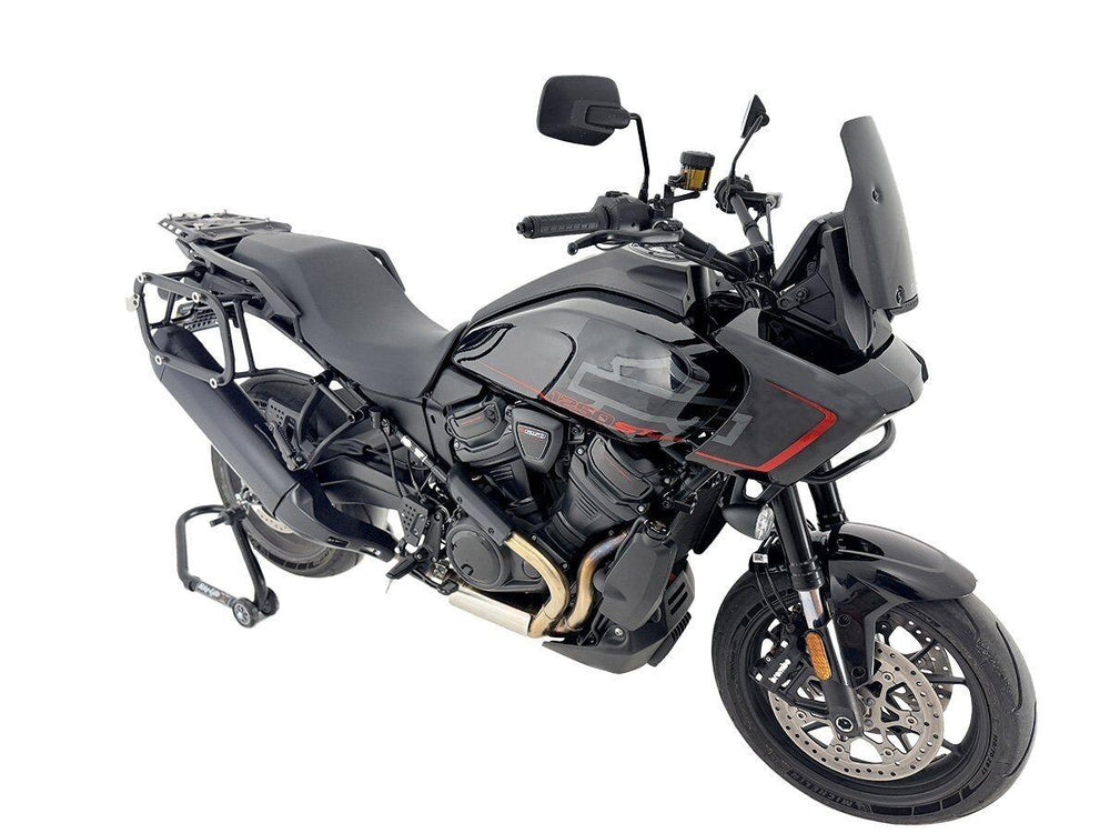 WRS Windscreen Sport HD Pan America For Harley Davidson RA 1250 ABS 2021-2024 Glossy Black