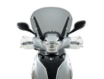 WRS Windscreen For Kymco People 125 S 2014-2016 29 cm (11-1/2") - Dark Smoke