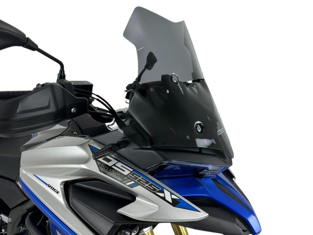 WRS Windscreen For Voge Adventure 525 DSX ABS 2024 44.5 cm (17-1/2") - Dark Smoke