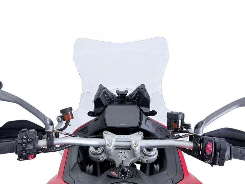 WRS Windscreen For Ducati MultiStrada V2 900 ABS 2025-2026 51.5 cm (20-1/4") - Clear