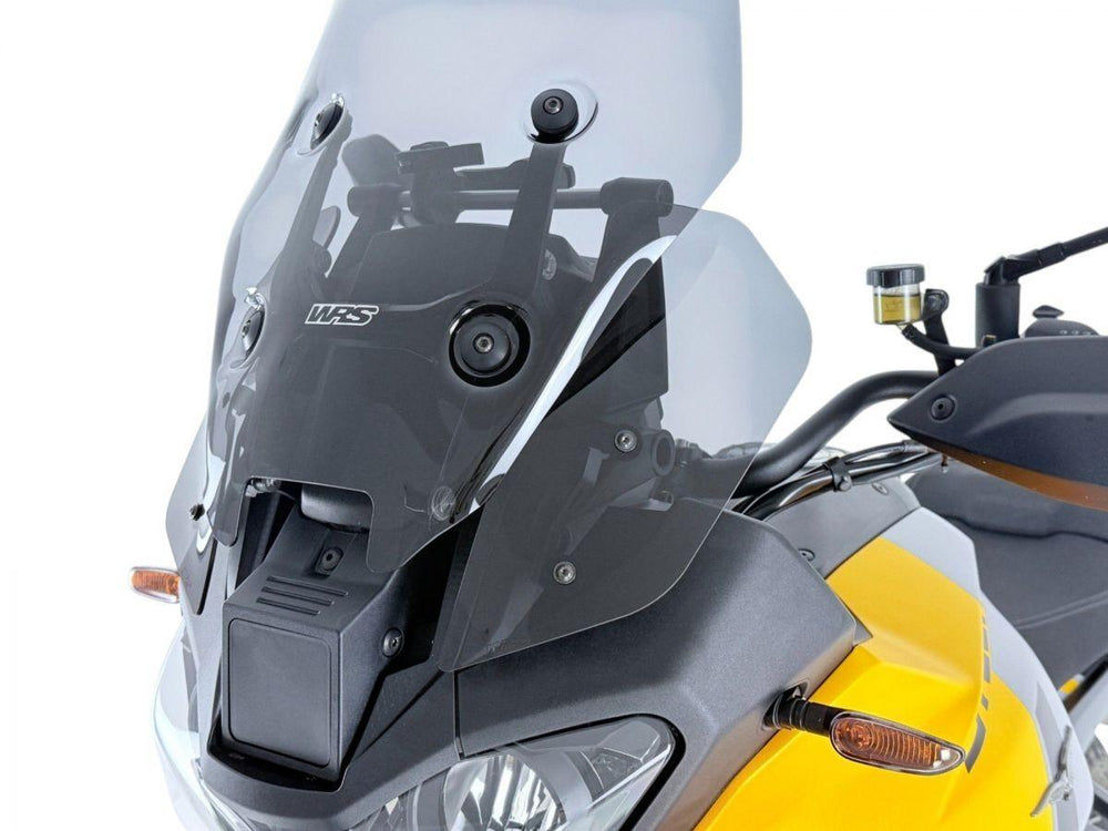 WRS Side Deflectors For Moto Guzzi Stelvio 1000 ABS 2024 - Dark Smoke