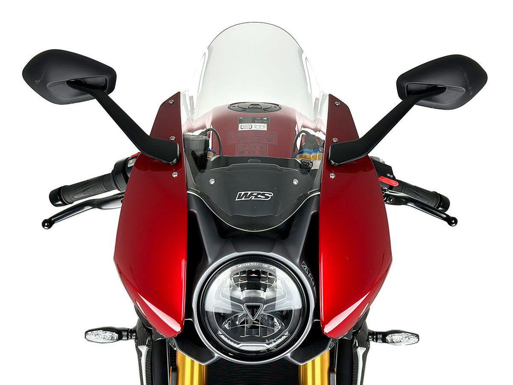 WRS Windscreen For Triumph Speed Triple 1200 RR ABS 2022-2024 39 cm (15-3/8") - Clear