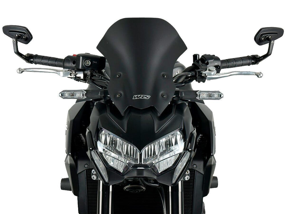 WRS Windscreen For Kawasaki Z 900 ABS 2020-2024 31 cm (12-1/4") - Black