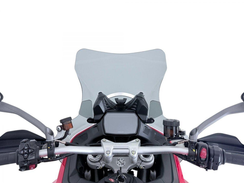 WRS Windscreen For Ducati MultiStrada V2 900 ABS 2025-2026 51.5 cm (20-1/4") - Smoke