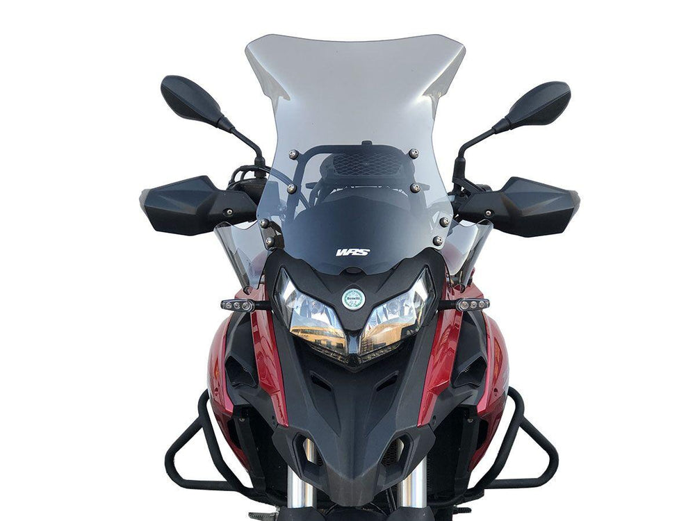 WRS Windscreen For Benelli TRK 502 ABS 2017-2023 47.5 cm (18-3/4") - Smoke