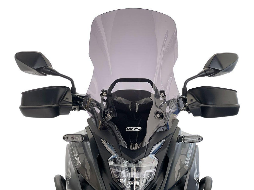 WRS Windscreen Caponord CB500X For Honda CB500 X 2016-2024 54 cm (21-1/4") - Dark Smoke