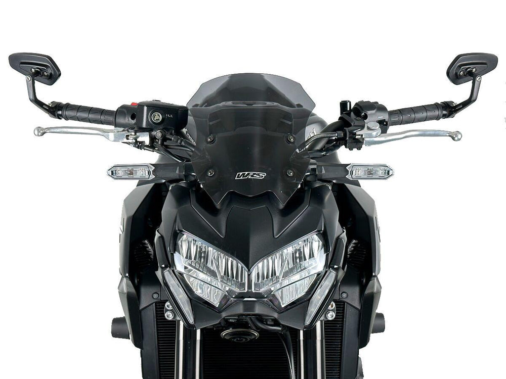 WRS Windscreen For Kawasaki Z 900 ABS 2020-2024 23.5 cm (9-1/4") - Dark Smoke