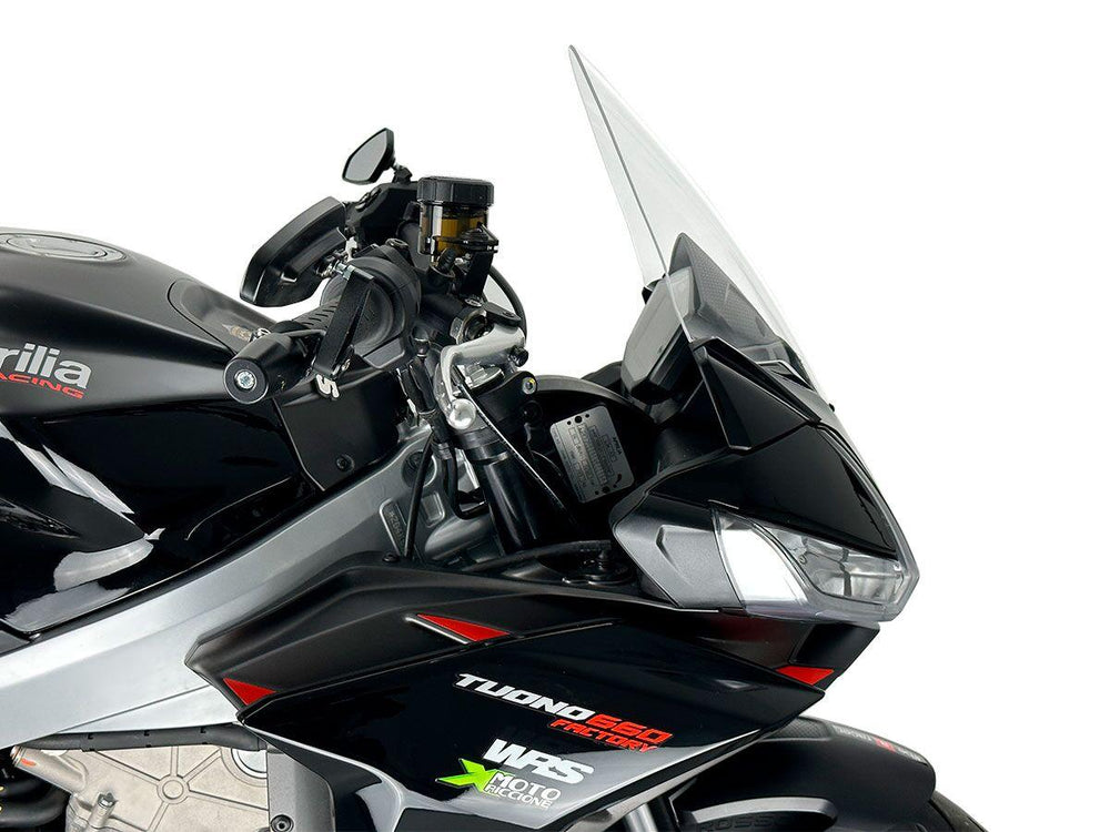 WRS Windscreen For Aprilia Tuono 660 ABS 2021-2024 38.5 cm (15-1/4") - Clear