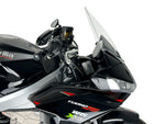 WRS Windscreen For Aprilia Tuono 660 ABS 2021-2024 38.5 cm (15-1/4") - Clear