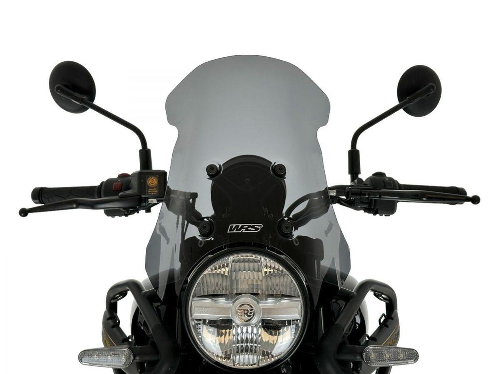 WRS Windscreen For Royal Enfield Himalayan 450 ABS 2024-2025 32.5 cm (12-3/4") - Dark Smoke