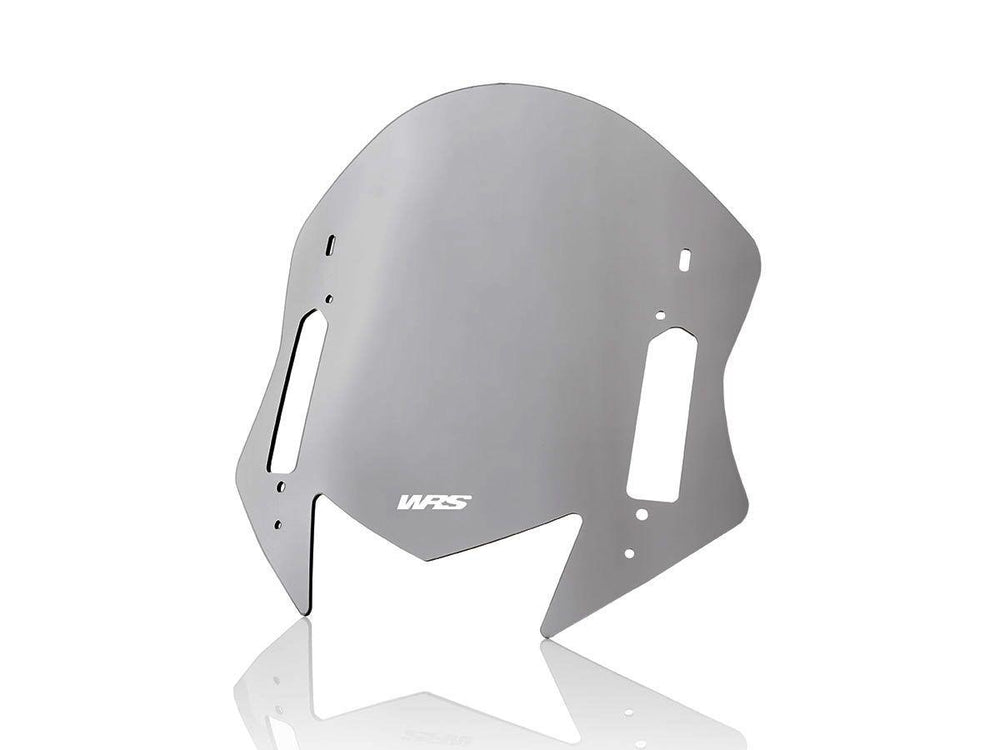 WRS Windscreen For Yamaha XP 530 T-Max ABS 2017-2019 37 cm (14-1/2") - Dark Smoke