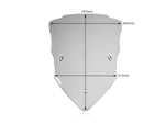 WRS Windscreen For Ducati MultiStrada 1200 ABS 2015-2017 50 cm (19-3/4") - Smoke
