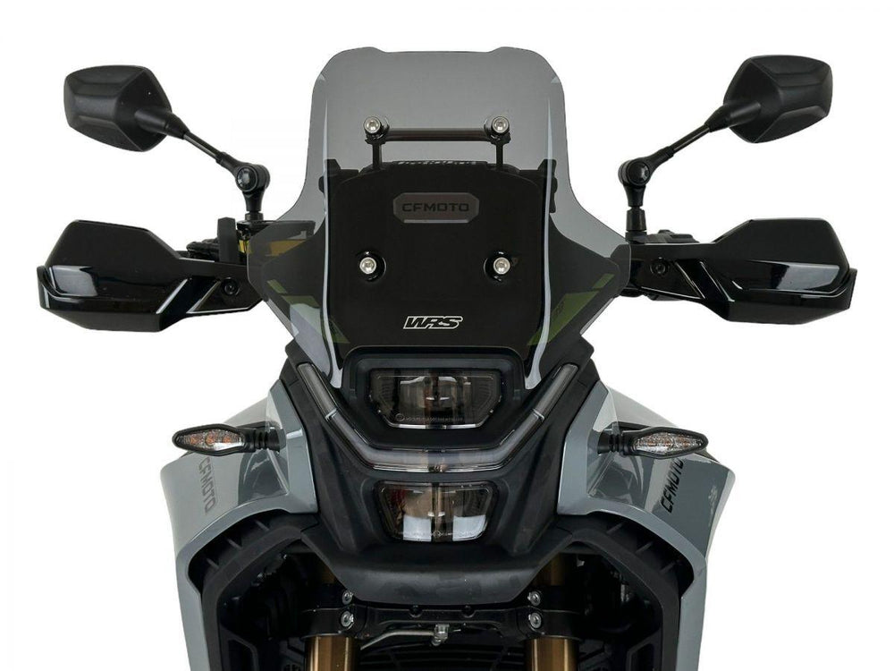 WRS Windscreen For CF Moto MT 450 ABS 2024-2026 - Dark Smoke