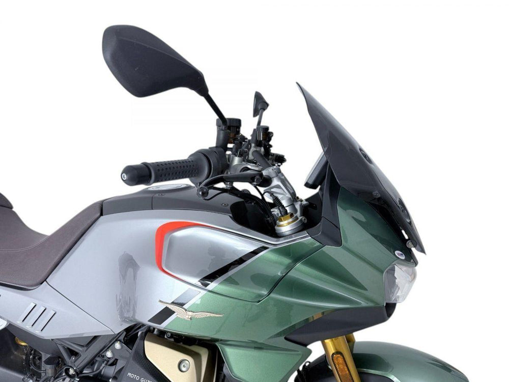 WRS Windscreen For Moto Guzzi V100 1050 Mandello ABS 2022-2024 40.5 cm (16") - Dark Smoke