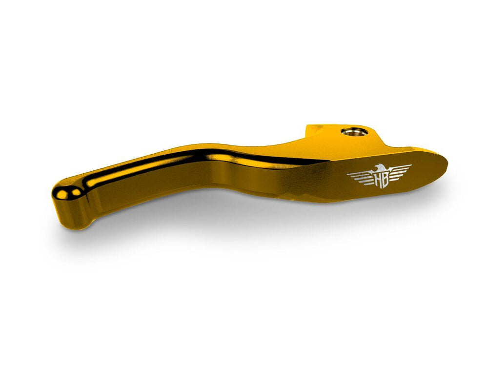 Heinz Bikes Performance 3 Finger Lever Set For Harley Davidson FLDE 1750 2018-2020 - Gold