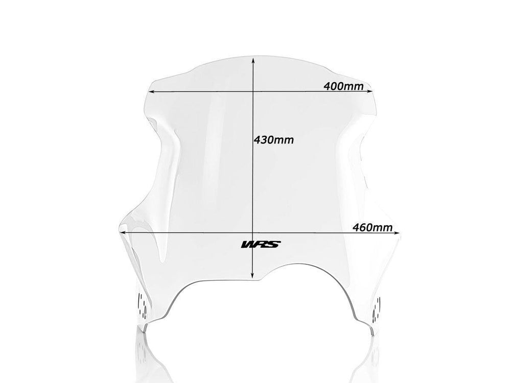 WRS Windscreen For BMW R 1150 GS 1999-2004 43 cm (17") - Clear