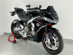 WRS Windscreen For Aprilia Tuono 660 ABS 2021-2024 23.5 cm (9-1/4") - Black