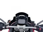 WRS Windscreen For Ducati MultiStrada V2 900 ABS 2025-2026 36.5 cm (14-3/8") - Black