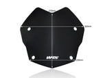 WRS Windscreen For BMW R 1200 GS ABS 2013-2019 27 cm (10-5/8") - Black