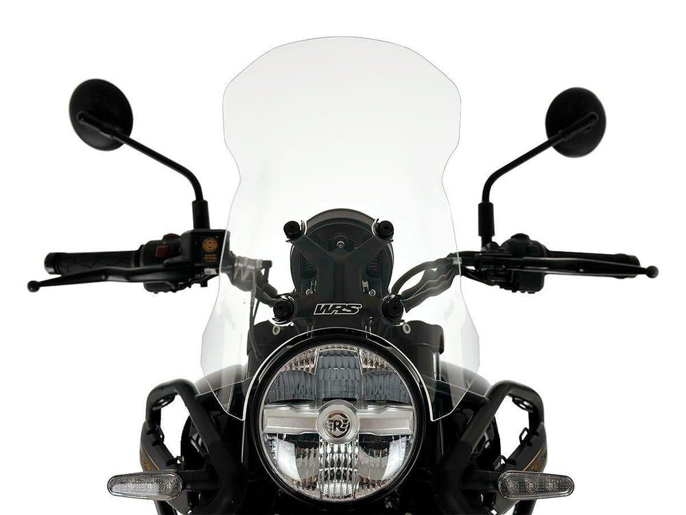 WRS Windscreen For Royal Enfield Himalayan 450 ABS 2024-2025 37.5 cm (14-3/4") - Clear