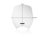 WRS Windscreen For Honda XL 700 V 2008-2013 29 cm (11-1/2") - Clear