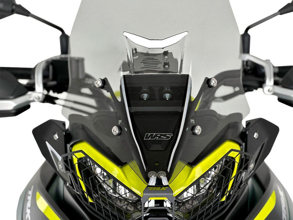 WRS Windscreen For Benelli TRK 702 ABS 2022-2024 - Smoke
