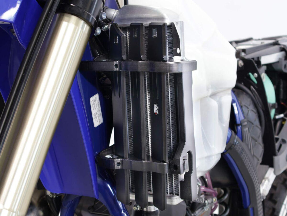 AXP HDPE Radiator Braces For Sherco SE 125 2025-2026 - Black
