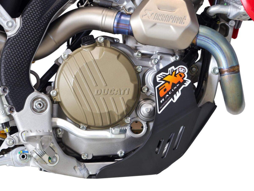 AXP Skid Plate For Ducati Desmo 450 EDS 2026 - Black