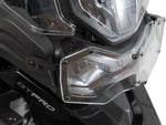 SW Motech Headlight Guard For Triumph Tiger 900 2020-2023 - Black Powder-Coated Clear