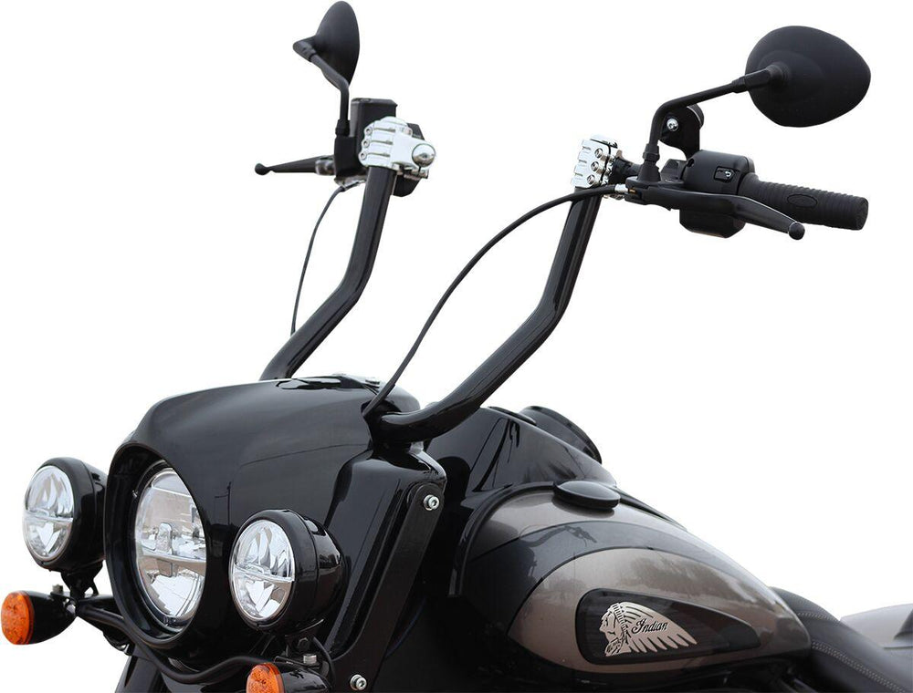 Klock Werks Klip Hanger Handlebar For Indian Chief 111 2018-2020 33 cm (13") - Black