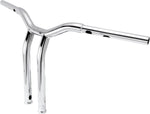 Burly Dominator Handlebar For Harley Davidson FLFBS 1923 ABS 2025-2026 35.5 cm (14") - Chrome