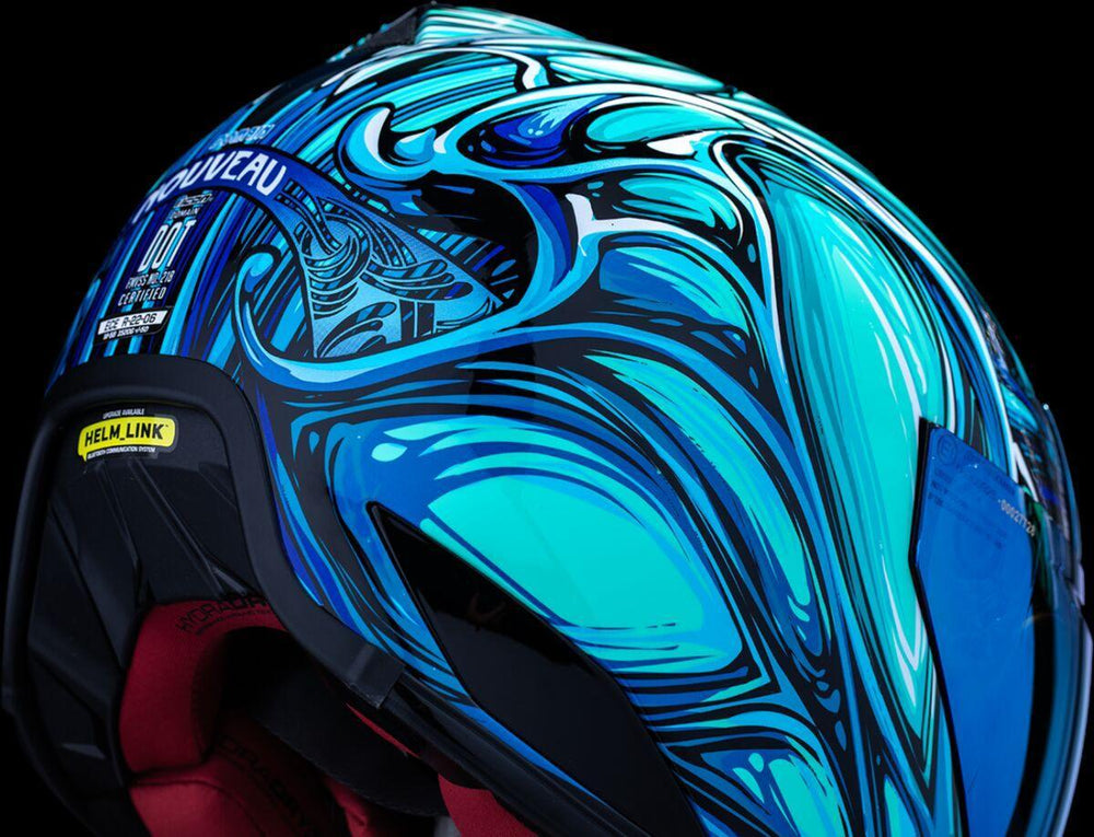 Icon Domain Nouveau Helmet - Blue