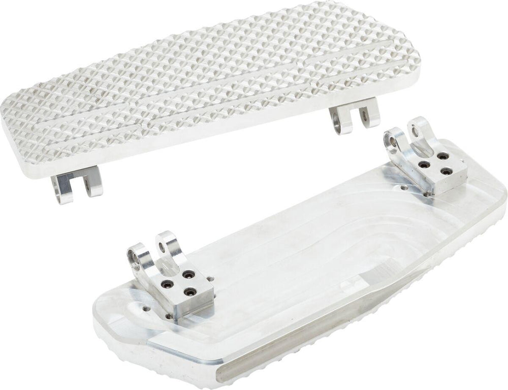 LA Choppers County Line Floorboards For Harley Davidson FL 1200 1965-1977 - Raw