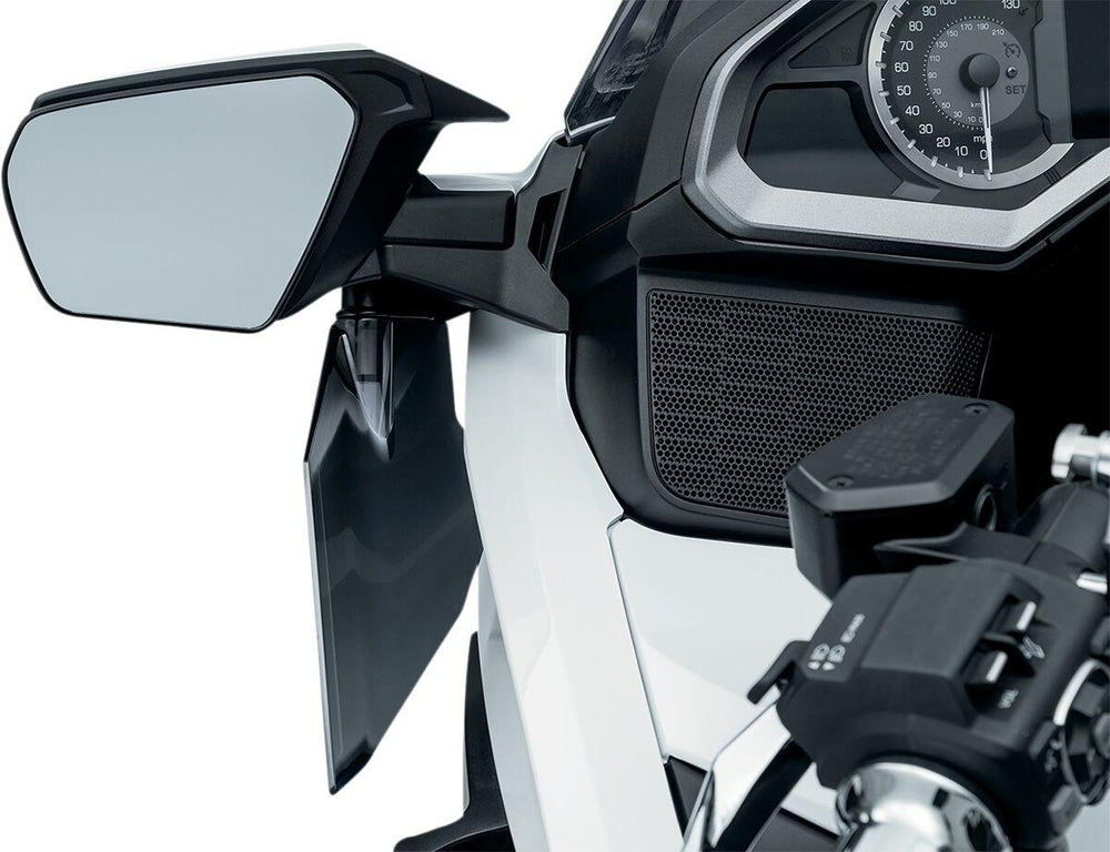 Kuryakyn Adjustable Upper Air Deflector For Honda GL 1800 2021 - Dark Smoke