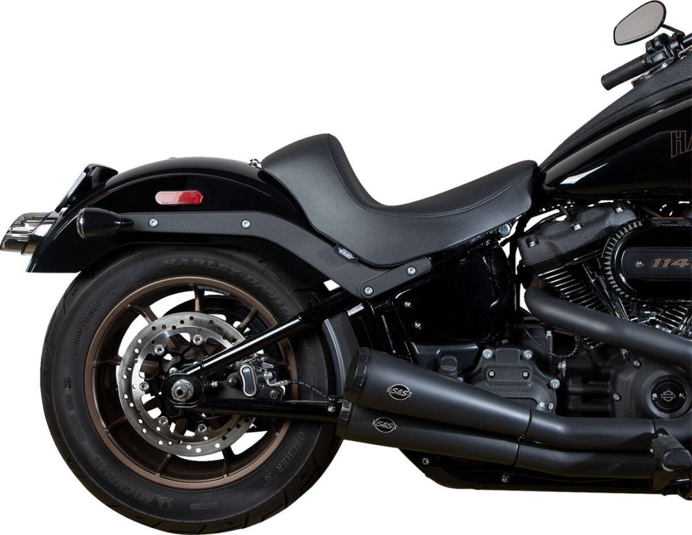 Drag Specialties Solo Seat For Harley Davidson FLSB 1750 2018-2020 Smooth - Black