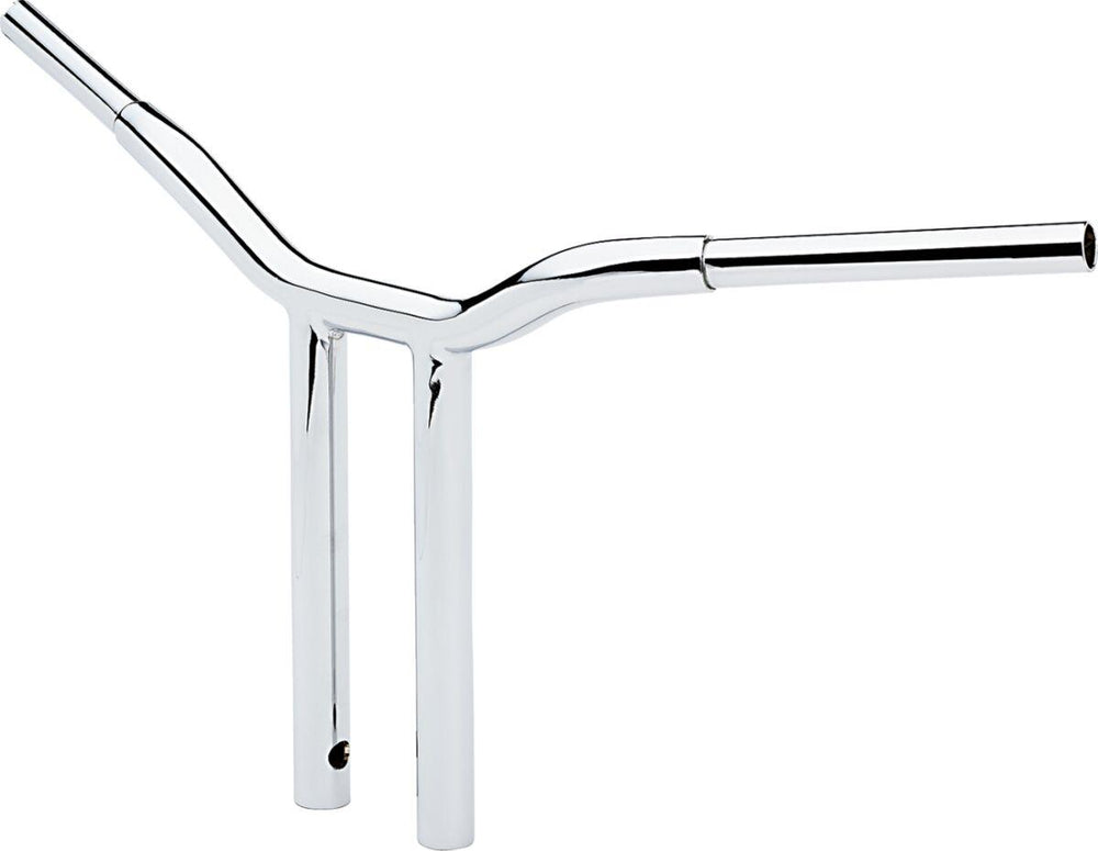 LA Choppers Kage Fighter Welded Straight-Riser Handlebar 35.5 cm (14") - Chrome