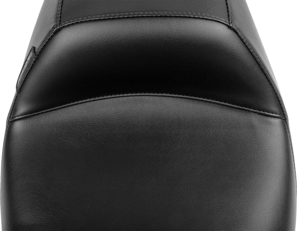 LE Pera Outcast Solo Seat With Backrest For Harley Davidson FLHX 1750 ABS 2023 Plain - Black