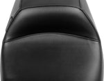 LE Pera Outcast Solo Seat With Backrest For Harley Davidson FLHX 1750 ABS 2023 Plain - Black