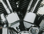 Kuryakyn Tappet Block Covers For Harley Davidson FLH 1340 1984 - Chrome